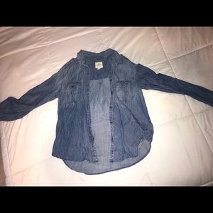 American Eagle denim shirt